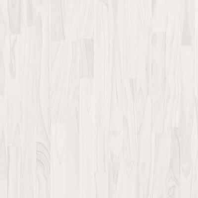 vidaXL Ψηλό Ντουλάπι Λευκό 80 x 30 x 210 εκ. από Μασίφ Ξύλο Πεύκου