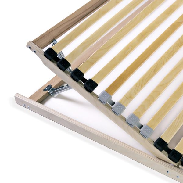 vidaXL Τελάρο Κρεβατιού με 28 Σανίδες & 7 Ζώνες 80 x 200 εκ.