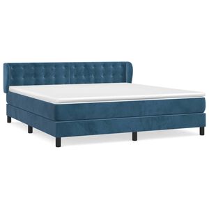 vidaXL &Kappa;&rho;&epsilon;&beta;ά&tau;&iota; Boxspring &mu;&epsilon; &Sigma;&tau;&rho;ώ&mu;&alpha; &Sigma;&kappa;&omicron;ύ&rho;&omicron; &Mu;&pi;&lambda;&epsilon; 160x200 &epsilon;&kappa;. &Beta;&epsilon;&lambda;&omicron;ύ&delta;&iota;&nu;&omicron;