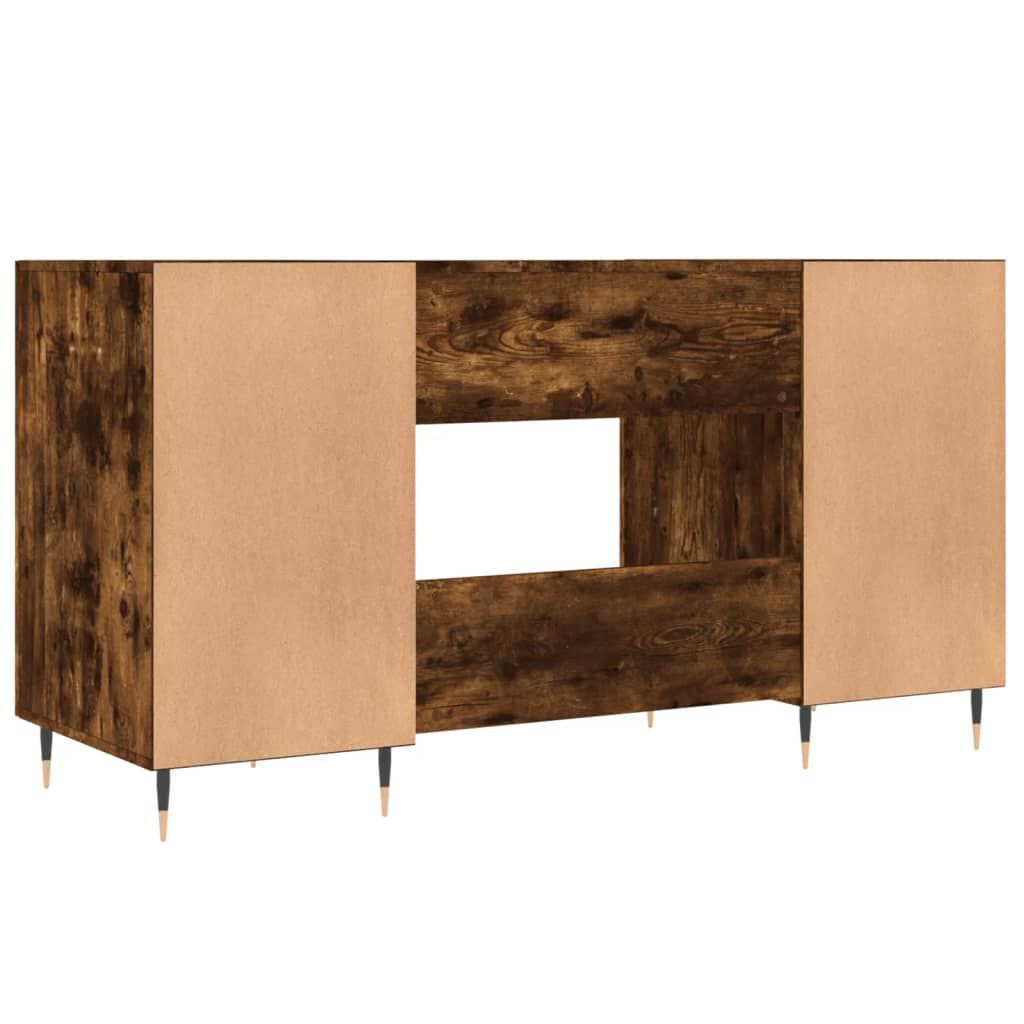 vidaXL Γραφείο Καπνιστή Δρυς 140 x 50 x 75 εκ. από Επεξεργασμένο Ξύλο