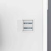 vidaXL Πίνακες Πρόσβασης 2 pcs Λευκό 15 x 15 x 2 εκ. ΑΒΣ Πλαστικό