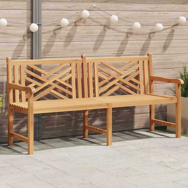 vidaXL &Pi;&alpha;&gamma;&kappa;ά&kappa;&iota; &kappa;ή&pi;&omicron;&upsilon; &Kappa;&alpha;&phi;έ 180 x 60 x 90 &epsilon;&kappa; &Mu;&alpha;&sigma;ί&phi; &xi;ύ&lambda;&omicron; teak