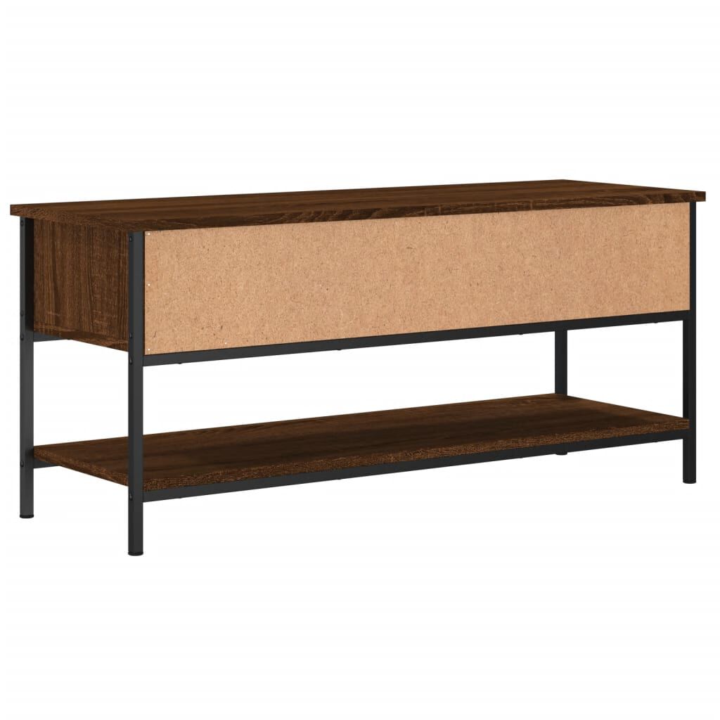 vidaXL Έπιπλο Τηλεόρασης Καφέ Δρυς 100x35x45 εκ. Επεξεργασμένο Ξύλο