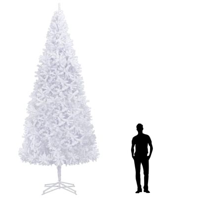 vidaXL Χριστουγεννιάτικο Δέντρο Τεχνητό Λευκό 500 εκ.