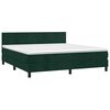 vidaXL &Kappa;&rho;&epsilon;&beta;ά&tau;&iota; Boxspring &mu;&epsilon; &Sigma;&tau;&rho;ώ&mu;&alpha; &Sigma;&kappa;&omicron;ύ&rho;&omicron; &Pi;&rho;ά&sigma;&iota;&nu;&omicron; 180x200&epsilon;&kappa;. &Beta;&epsilon;&lambda;&omicron;ύ&delta;&iota;&nu;&omicron;