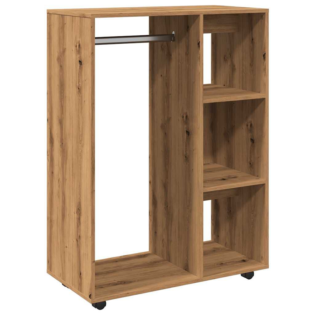 vidaXL Ντουλάπα Τεχνίτης Δρυς 80x40x110 εκ Επεξεργασμένο Ξύλο