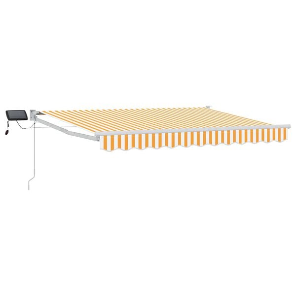 vidaXL &Chi;&epsilon;&iota;&rho;&omicron;&kappa;ί&nu;&eta;&tau;&eta; &alpha;&nu;&alpha;&delta;&iota;&pi;&lambda;&omicron;ύ&mu;&epsilon;&nu;&eta; &tau;έ&nu;&tau;&alpha; &mu;&epsilon; LED 3,5 x 2 m