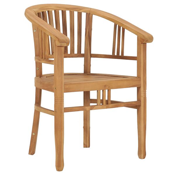 vidaXL &Sigma;&epsilon;&tau; &Tau;&rho;&alpha;&pi;&epsilon;&zeta;&alpha;&rho;ί&alpha;&sigmaf; &Kappa;ή&pi;&omicron;&upsilon; 7 &Tau;&epsilon;&mu;&alpha;&chi;ί&omega;&nu; &alpha;&pi;ό &Mu;&alpha;&sigma;ί&phi; &Xi;ύ&lambda;&omicron; Teak