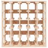 vidaXL Ραφιέρα Κρασιών 58,5 x 33 x 60,5 εκ. από Μασίφ Ξύλο Πεύκου