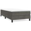 vidaXL &Kappa;&rho;&epsilon;&beta;ά&tau;&iota; Boxspring &mu;&epsilon; &Sigma;&tau;&rho;ώ&mu;&alpha; &Sigma;&kappa;&omicron;ύ&rho;&omicron; &Gamma;&kappa;&rho;&iota; 90x190 &epsilon;&kappa;. &Beta;&epsilon;&lambda;&omicron;ύ&delta;&iota;&nu;&omicron;