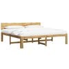 vidaXL &Delta;&iota;&pi;&lambda;ό &Kappa;&rho;&epsilon;&beta;ά&tau;&iota; &mu;&epsilon; &Kappa;&epsilon;&phi;&alpha;&lambda;ά&rho;&iota; ROSTOCK &Lambda;&epsilon;&upsilon;&kappa;ό 200 x 200 cm