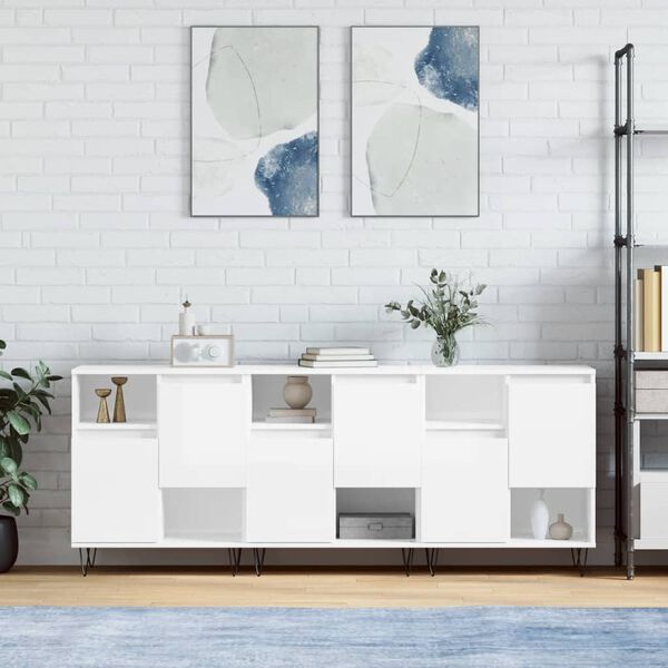 vidaXL &Nu;&tau;&omicron;&upsilon;&lambda;ά&pi;&iota;&alpha; 3 &tau;&epsilon;&mu;. &Gamma;&upsilon;&alpha;&lambda;&iota;&sigma;&tau;&epsilon;&rho;ό &Lambda;&epsilon;&upsilon;&kappa;ό &Epsilon;&pi;&epsilon;&xi;&epsilon;&rho;&gamma;&alpha;&sigma;&mu;έ&nu;&omicron; &Xi;ύ&lambda;&omicron;