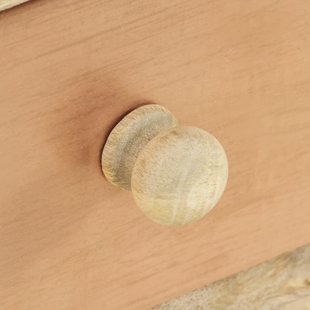 vidaXL Έπιπλο Τηλεόρασης 110 x 30 x 45 εκ. από Μασίφ Ξύλο Μάνγκο