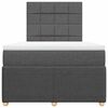vidaXL &Kappa;&rho;&epsilon;&beta;ά&tau;&iota; Boxspring &mu;&epsilon; &Sigma;&tau;&rho;ώ&mu;&alpha; &Sigma;&kappa;&omicron;ύ&rho;&omicron; &Gamma;&kappa;&rho;&iota; 120x200 &epsilon;&kappa;. &Upsilon;&phi;&alpha;&sigma;&mu;ά&tau;&iota;&nu;&omicron;