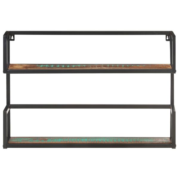 vidaXL Ραφιέρα Τοίχου 60 x 20 x 60 εκ. από Μασίφ Ανακυκλωμένο Ξύλο