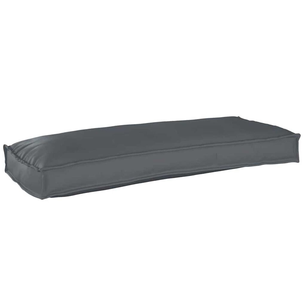 vidaXL Μαξιλάρι παλέτας για πάγκο Ανθρακί 100 x 40 x 8 εκ