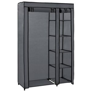 vidaXL &Nu;&tau;&omicron;&upsilon;&lambda;ά&pi;&alpha; &Alpha;&nu;&alpha;&delta;&iota;&pi;&lambda;&omicron;ύ&mu;&epsilon;&nu;&eta; &Gamma;&kappa;&rho;&iota; 110 x 45 x 175 &epsilon;&kappa;. &Upsilon;&phi;&alpha;&sigma;&mu;ά&tau;&iota;&nu;&eta;