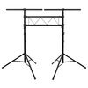 vidaXL Βάση Φωτισμού Μαύρη 238 x 115 x (180-300) εκ. Ατσάλινη