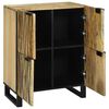 vidaXL Πλαϊνό Γραφείο Καφέ 60 x 33 x 75 cm Μασίφ ξύλο μάνγκο