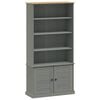 vidaXL &Beta;&iota;&beta;&lambda;&iota;&omicron;&theta;ή&kappa;&eta; VIGO &Gamma;&kappa;&rho;&iota; 85 x 35 x 170 &epsilon;&kappa;. &alpha;&pi;ό &Mu;&alpha;&sigma;ί&phi; &Xi;ύ&lambda;&omicron; &Pi;&epsilon;ύ&kappa;&omicron;&upsilon;