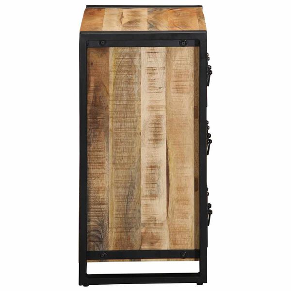 vidaXL Sideboard 50x35x70 cm Στερεό ακατέργαστο ξύλο Mango