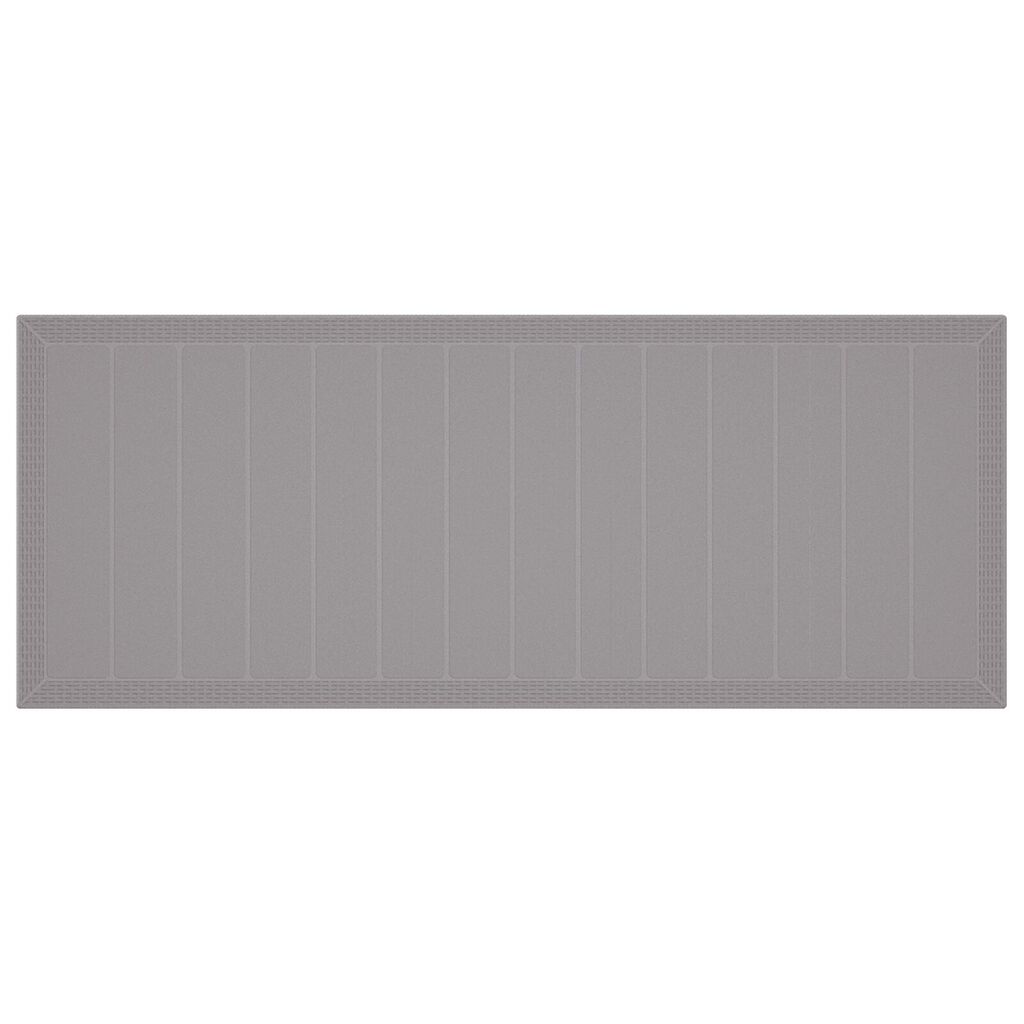 vidaXL Τραπέζι Κήπου Ανοιχτό Γκρι 250x100x73 εκ. Πολυκαρβονικό