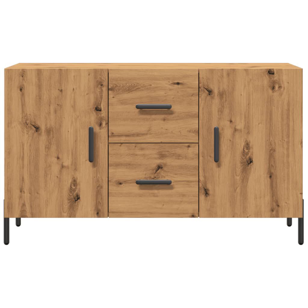 vidaXL Σκευοθήκη Δρυς τεχνίτης 100x36x60 cm Κατασκευασμένο ξύλο
