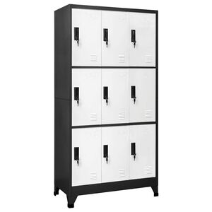 vidaXL &Phi;&omicron;&rho;&iota;&alpha;&mu;ό&sigmaf; &Alpha;&nu;&theta;&rho;&alpha;&kappa;ί &kappa;&alpha;&iota; &Lambda;&epsilon;&upsilon;&kappa;ό&sigmaf; 90 x 45 x 180 &epsilon;&kappa;. &Alpha;&tau;&sigma;ά&lambda;&iota;&nu;&omicron;&sigmaf;