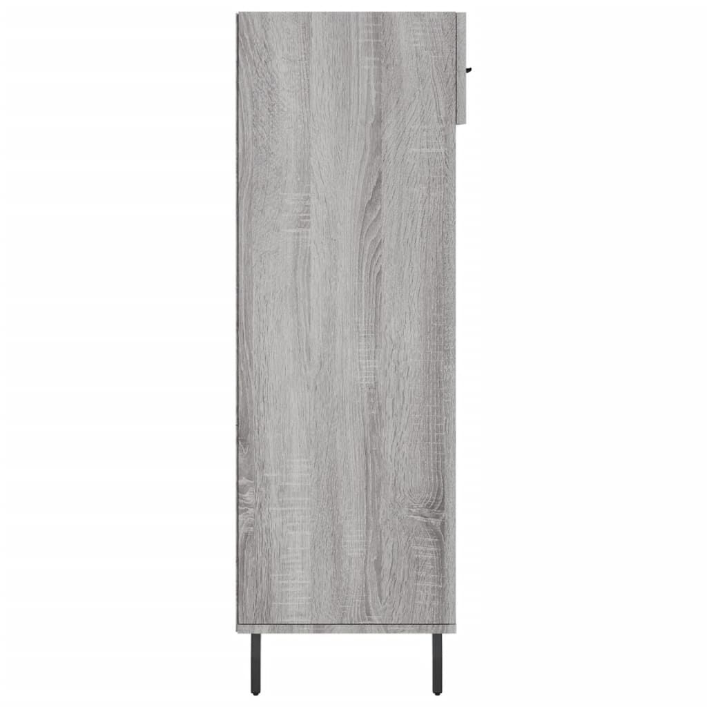 vidaXL Παπουτσοθήκη Γκρι Sonoma 60 x 35 x 105 εκ. από Επεξεργ. Ξύλο
