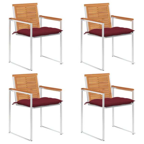 vidaXL &Kappa;&alpha;&rho;έ&kappa;&lambda;&epsilon;&sigmaf; &Kappa;ή&pi;&omicron;&upsilon; 4 &tau;&epsilon;&mu;. &alpha;&pi;ό &Mu;&alpha;&sigma;ί&phi; &Xi;ύ&lambda;&omicron; &Alpha;&kappa;&alpha;&kappa;ί&alpha;&sigmaf; &mu;&epsilon; &Mu;&alpha;&xi;&iota;&lambda;ά&rho;&iota;&alpha;