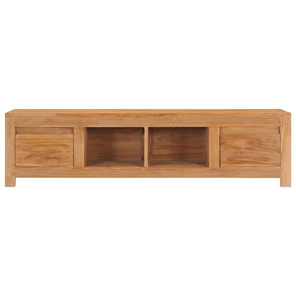 vidaXL Έ&pi;&iota;&pi;&lambda;&omicron; &Tau;&eta;&lambda;&epsilon;ό&rho;&alpha;&sigma;&eta;&sigmaf; 115 x 30 x 35 &epsilon;&kappa;. &alpha;&pi;ό &Mu;&alpha;&sigma;ί&phi; &Xi;ύ&lambda;&omicron; Teak