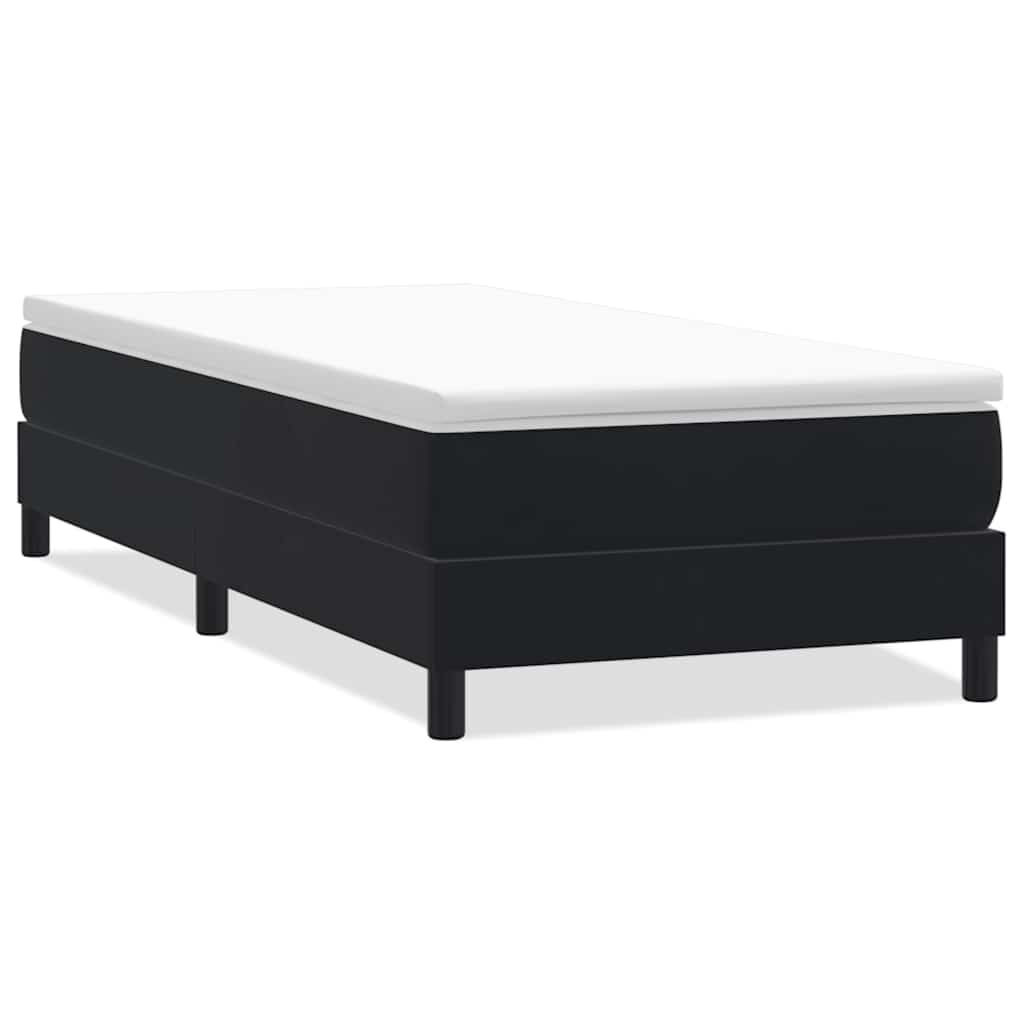 vidaXL Box Spring Κρεβάτι χωρίς στρώμα Μαύρο 100x210 cm Βελούδινο