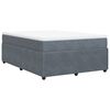 vidaXL &Kappa;&rho;&epsilon;&beta;ά&tau;&iota; Boxspring &mu;&epsilon; &Sigma;&tau;&rho;ώ&mu;&alpha; &Sigma;&kappa;&omicron;ύ&rho;&omicron; &Gamma;&kappa;&rho;&iota; 140x190 &epsilon;&kappa;. &Beta;&epsilon;&lambda;&omicron;ύ&delta;&iota;&nu;&omicron;
