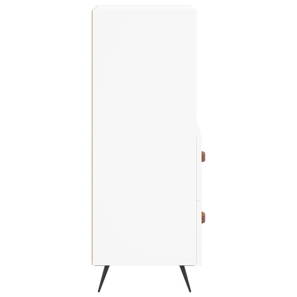 vidaXL Ντουλάπι Λευκό 34,5 x 34 x 90 εκ. από Επεξεργασμένο Ξύλο
