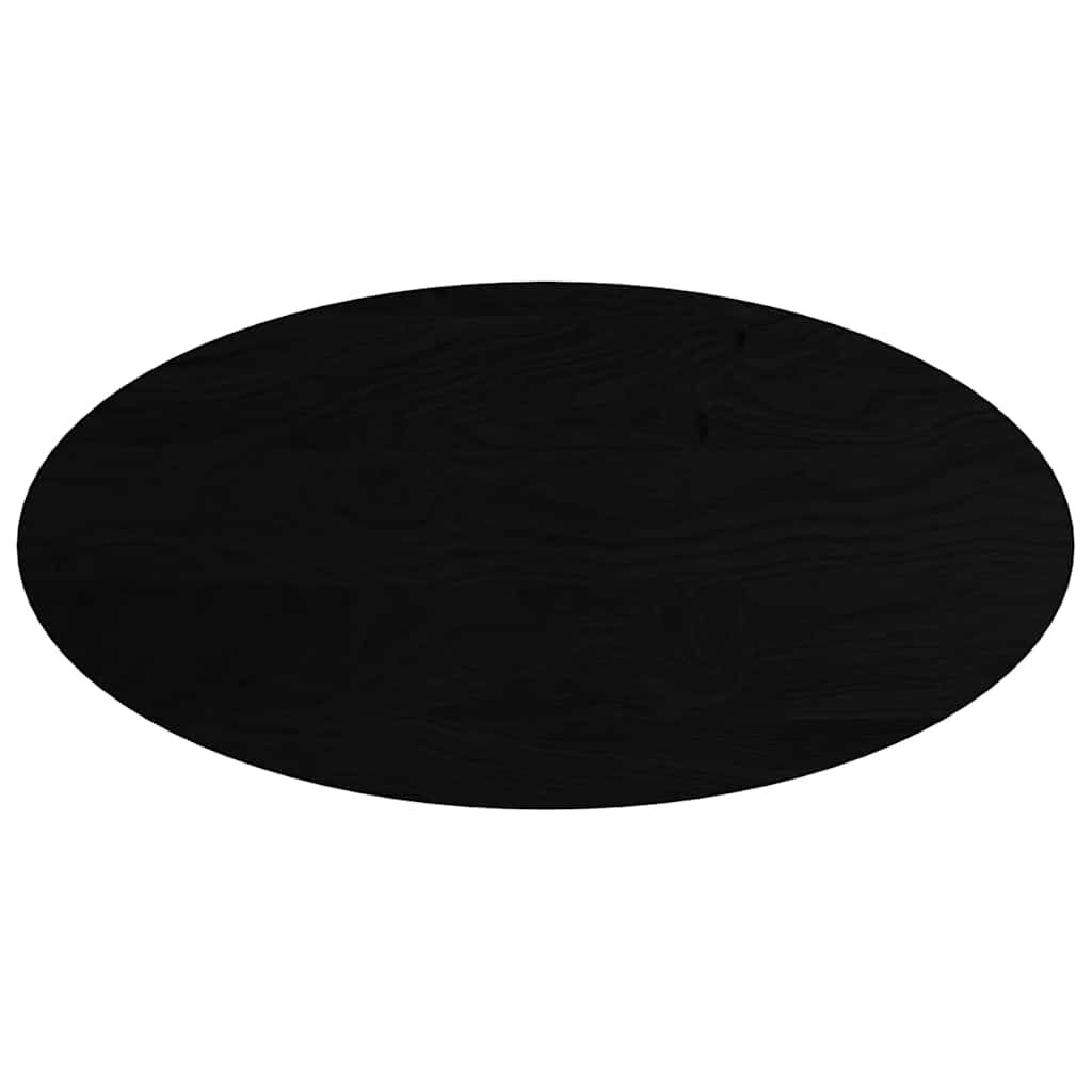 vidaXL Επιτραπέζια επιφάνεια Σκούρο Καφέ 120x60x2 εκ. Ξύλο Δρυός Οβάλ