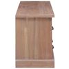 vidaXL Έπιπλο Τηλεόρασης 120 x 30 x 40 εκ. από Μασίφ Ξύλο Teak