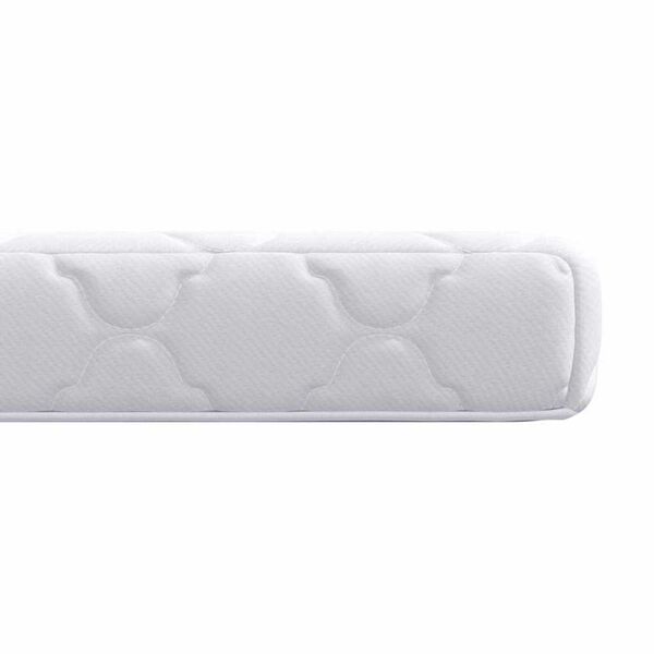vidaXL Στρώμα Λευκό 200 x 200 cm Pěna