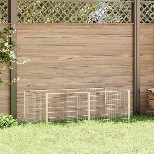 vidaXL &Sigma;&pi;&iota;&tau;ά&kappa;&iota; &Sigma;&kappa;ύ&lambda;&omicron;&upsilon; &Alpha;&sigma;&eta;&mu;ί 200 x 100 x 70 &epsilon;&kappa;. &Alpha;&tau;&sigma;ά&lambda;&iota;&nu;&omicron;