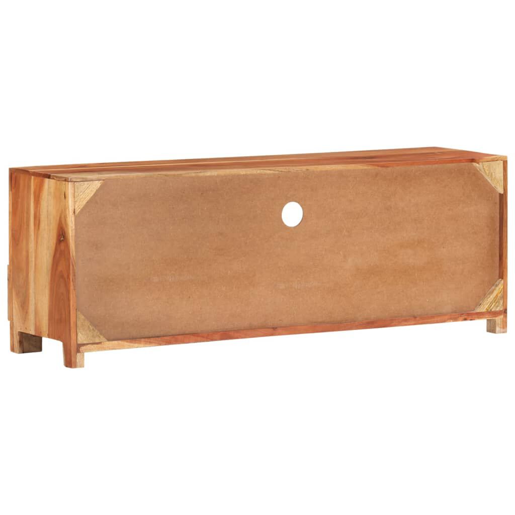 vidaXL Έπιπλο Τηλεόρασης 110 x 30 x 40 εκ. από Μασίφ Ξύλο Ακακίας