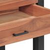 vidaXL Γραφείο με 2 Συρτάρια 140 x 40 x 75 εκ. Ξύλο Teak