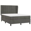 vidaXL &Kappa;&rho;&epsilon;&beta;ά&tau;&iota; Boxspring &mu;&epsilon; &Sigma;&tau;&rho;ώ&mu;&alpha; &Sigma;&kappa;&omicron;ύ&rho;&omicron; &Gamma;&kappa;&rho;&iota; 140x200 &epsilon;&kappa;. &Beta;&epsilon;&lambda;&omicron;ύ&delta;&iota;&nu;&omicron;