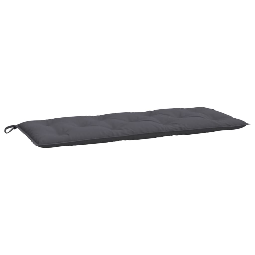 vidaXL Μαξιλάρι Πάγκου Κήπου Ανθρακί 120x50x7 εκ. Ύφασμα Oxford