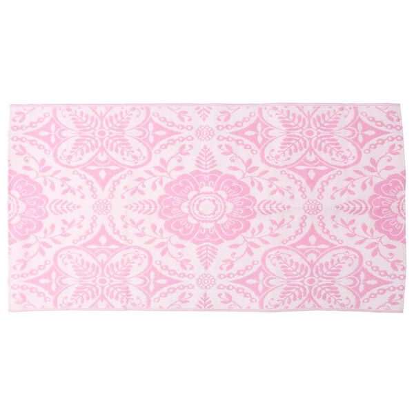 vidaXL Χαλί εξωτερικού χώρου ARAKIL ροζ 120x180 cm PP