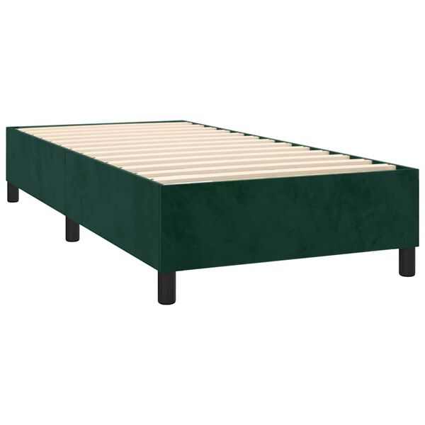 vidaXL &Kappa;&rho;&epsilon;&beta;ά&tau;&iota; Boxspring &mu;&epsilon; &Sigma;&tau;&rho;ώ&mu;&alpha; &Sigma;&kappa;&omicron;ύ&rho;&omicron; &Pi;&rho;ά&sigma;&iota;&nu;&omicron; 80x200 &epsilon;&kappa;. &Beta;&epsilon;&lambda;&omicron;ύ&delta;&iota;&nu;&omicron;