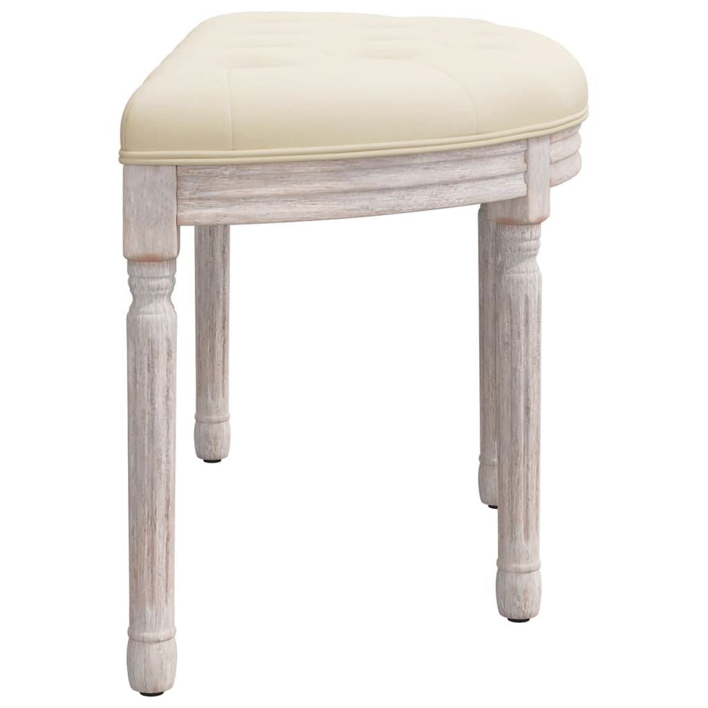 vidaXL Πάγκος 81,5 x 41 x 49 εκ. Λινός
