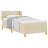 vidaXL &Kappa;&rho;&epsilon;&beta;ά&tau;&iota; &mu;&epsilon; &epsilon;&lambda;&alpha;&tau;ή&rho;&iota;&alpha; &mu;&epsilon; &kappa;&epsilon;&phi;&alpha;&lambda;ά&rho;&iota; &Kappa;&rho;&epsilon;&mu; 90 x 190 cm ύ&phi;&alpha;&sigma;&mu;&alpha;