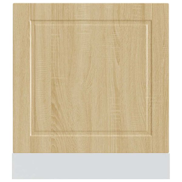 vidaXL Πίνακας πλυντηρίου πιάτων Porto Sonoma Δρυς 60x1,5x67 εκ.