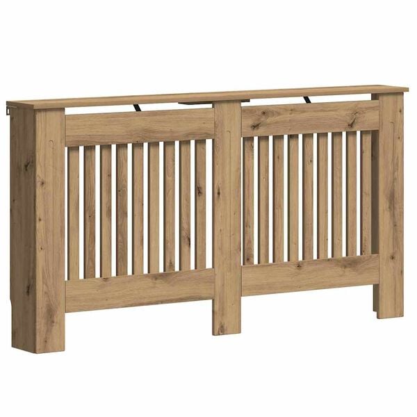vidaXL Καπάκι Καλοριφέρ Artisan Oak 152 x 19 x 81,5 cm