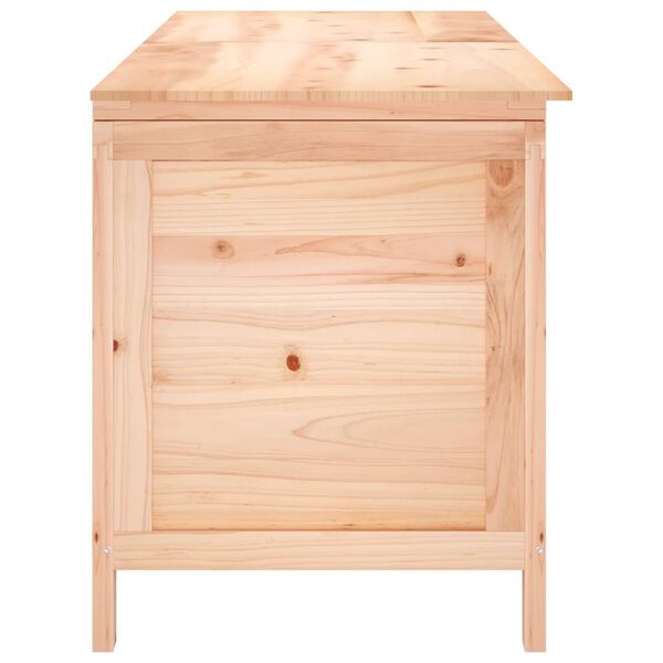 vidaXL Μπαούλο Αποθήκευσης Κήπου 150x50x56,5 εκ. από Μασίφ Ξύλο Ελάτης