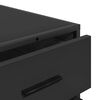 ντουλάπι συρταριών vidaXL Μαύρο 70x41x56 cm Κατασκευασμένο ξύλο